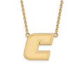10k Yellow Gold Logoart The U Of Tennessee At Chattanooga Large  Pendant Necklace