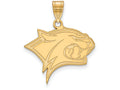 10k Yellow Gold Logoart University Of New Hampshire Large Pendant