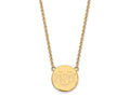 10k Yellow Gold Logoart University Of New Mexico Large Pendant Necklace