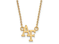 10k Yellow Gold Logoart United States Air Force Academy Small Pendant Necklace