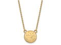 10k Yellow Gold Nhl Logoart New York Islanders Small Pendant Necklace
