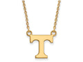 10k Yellow Gold Logoart University Of Tennessee Small Pendant Necklace