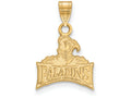 10k Yellow Gold Logoart Furman University Small Pendant