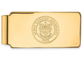 10k Yellow Gold Logoart James Madison University Money Clip Crest