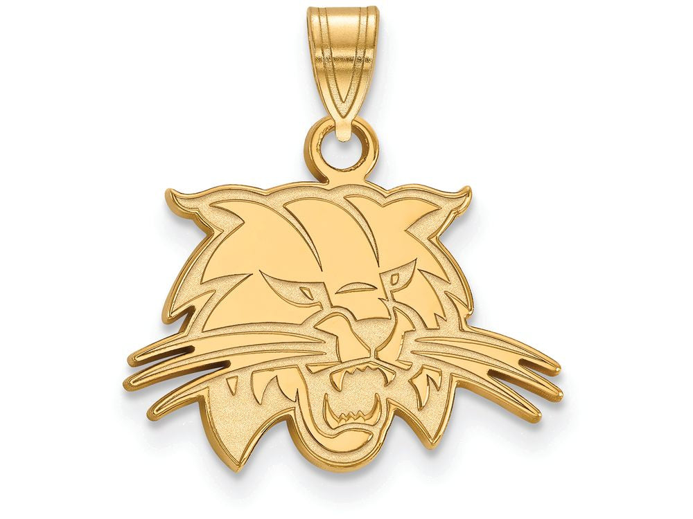 10k Yellow Gold Logoart Ohio University Small Pendant