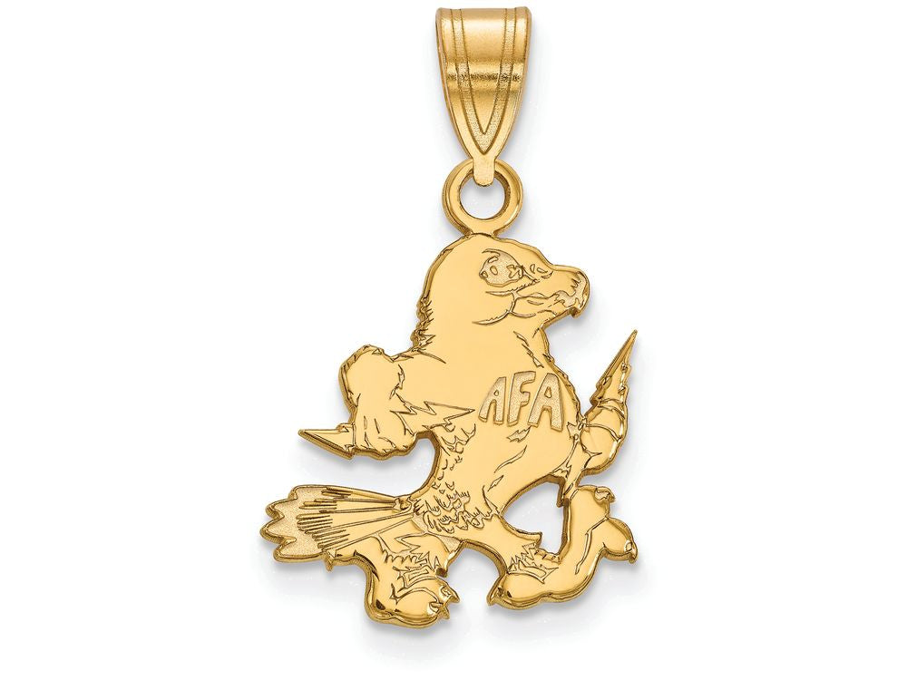 10k Yellow Gold Logoart United States Air Force Academy Medium Pendant