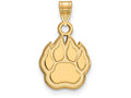 10k Yellow Gold Logoart Northern Illinois University Small Pendant