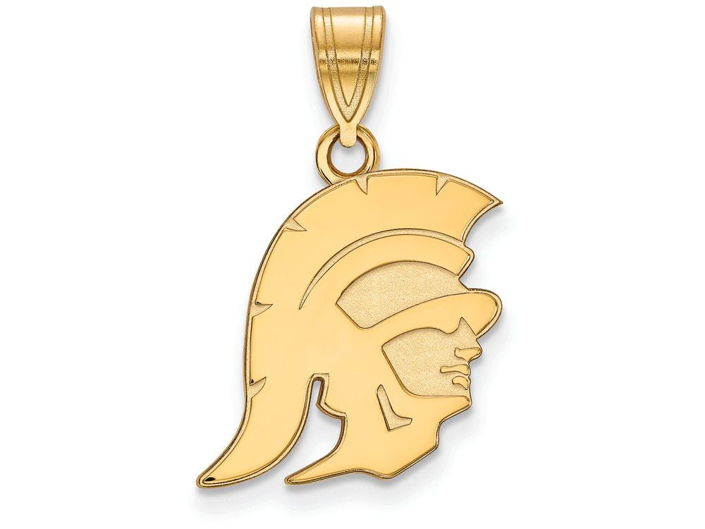 Logoart 10k Yellow Gold University Of Southern California Medium Pendant