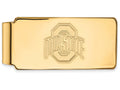 10k Yellow Gold Logoart Ohio State University Money Clip