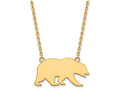 10k Yellow Gold Logoart University Of California Berkeley Large Pendant Necklace