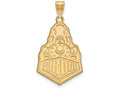 10k Yellow Gold Logoart Purdue Extra Large  Pendant