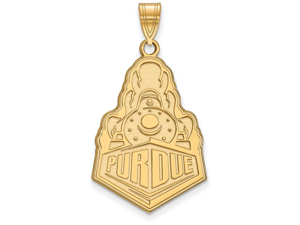 10k Yellow Gold Logoart Purdue Extra Large  Pendant