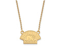10k Yellow Gold Nhl Logoart Boston Bruins Small Pendant Necklace