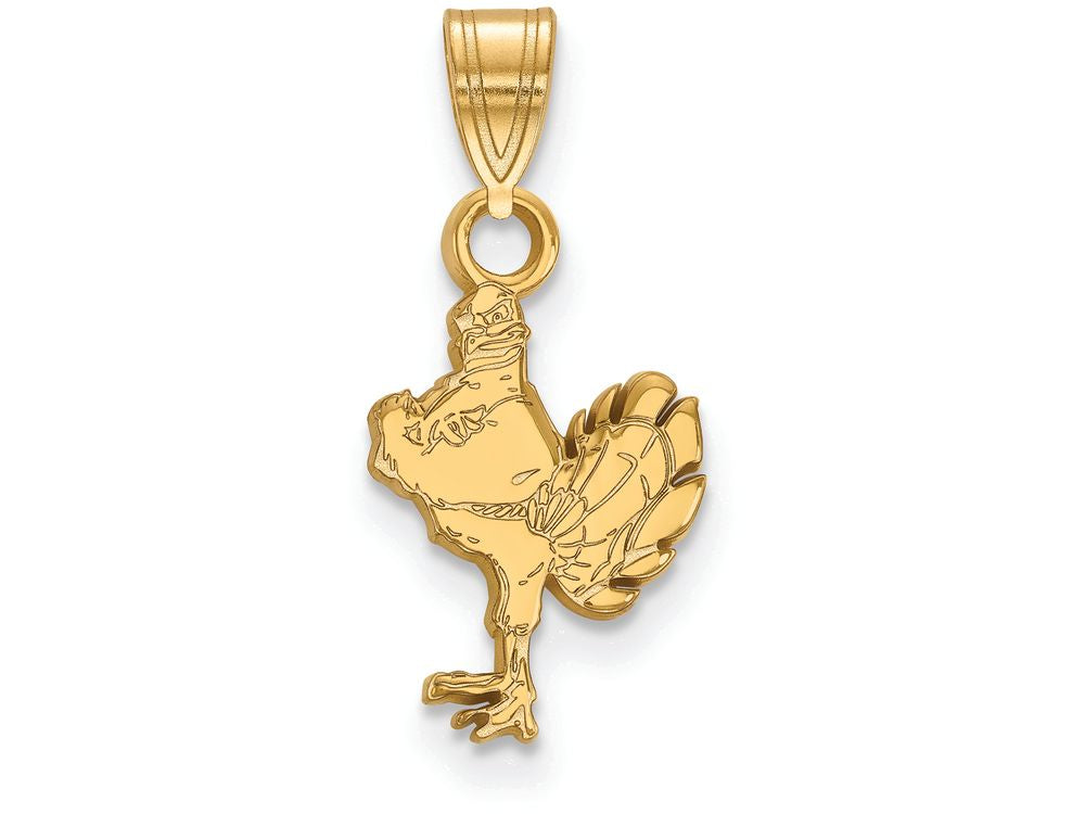 10k Yellow Gold Logoart Virginia Tech Small Pendant