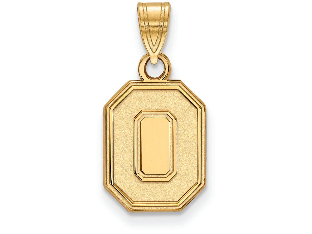 10k Yellow Gold Logoart Ohio State University Small Pendant