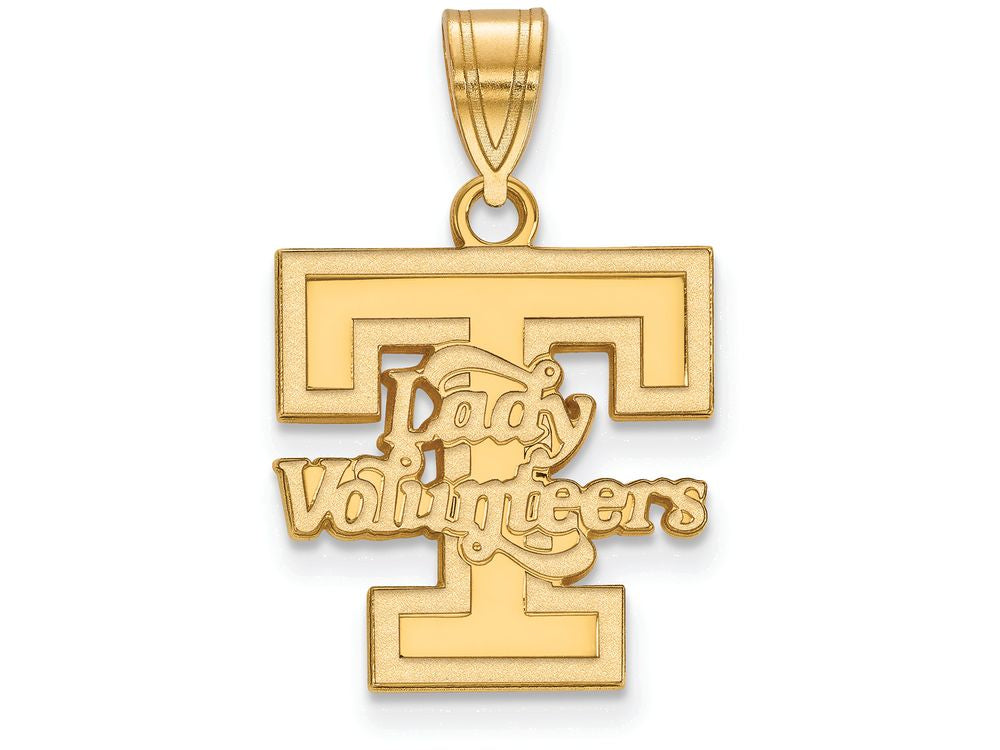 10k Yellow Gold Logoart University Of Tennessee Medium Pendant