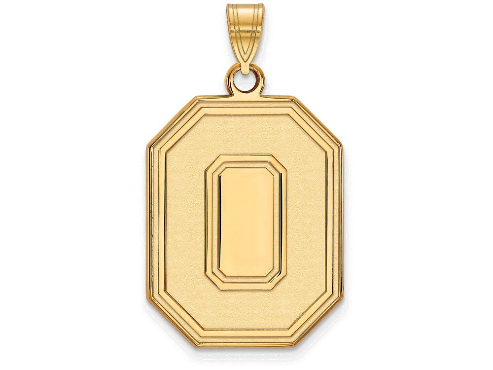 10k Yellow Gold Logoart Ohio State University Extra Large  Pendant