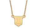 10k Yellow Gold Logoart University Of Illinois Small Pendant Necklace