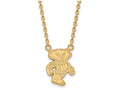 10k Yellow Gold Logoart University Of Wisconsin Large Pendant Necklace