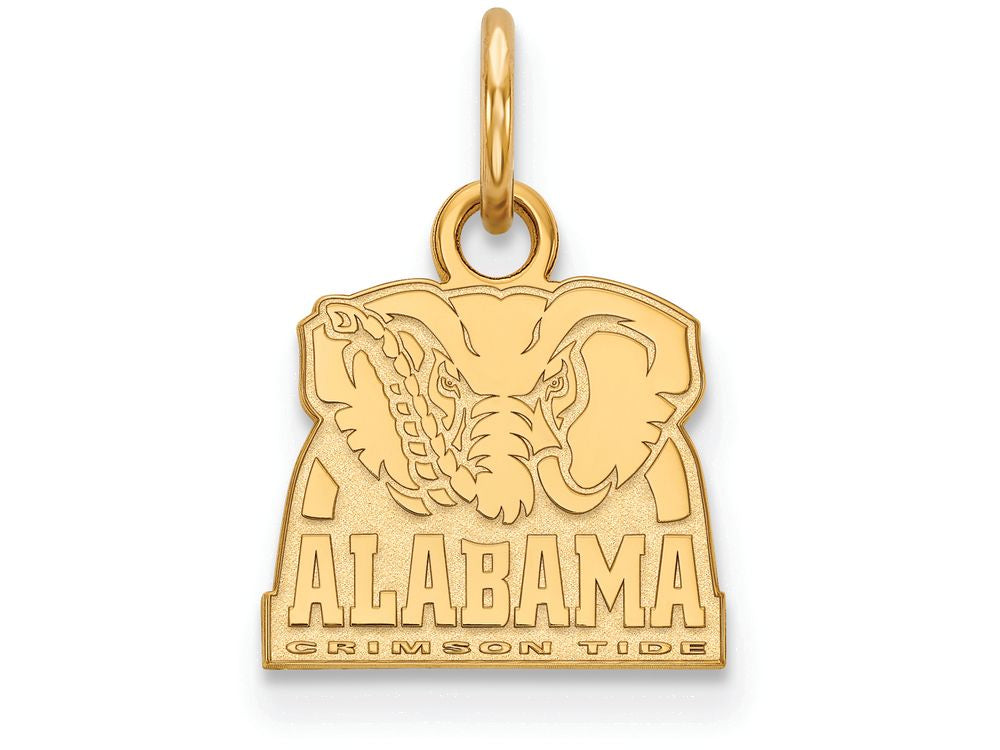 10k Yellow Gold Logoart University Of Alabama Extra Small Pendant