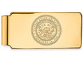 10k Yellow Gold Logoart Kansas State University Money Clip Crest