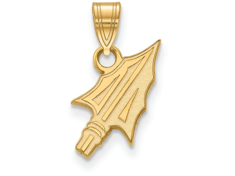 10k Yellow Gold Logoart Florida State University Small Pendant