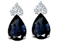 Tommaso Design Genuine Sapphire Earrings