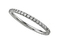 Finejewelers Round Diamonds French Pave Eternity Band