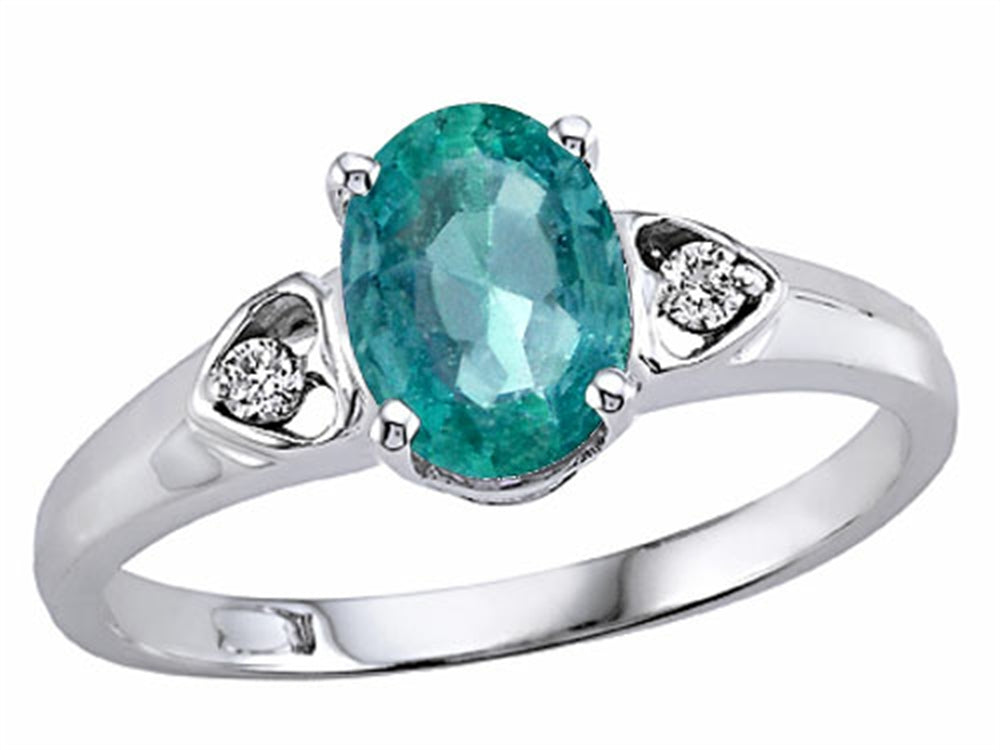 Tommaso Design Genuine Emerald Ring