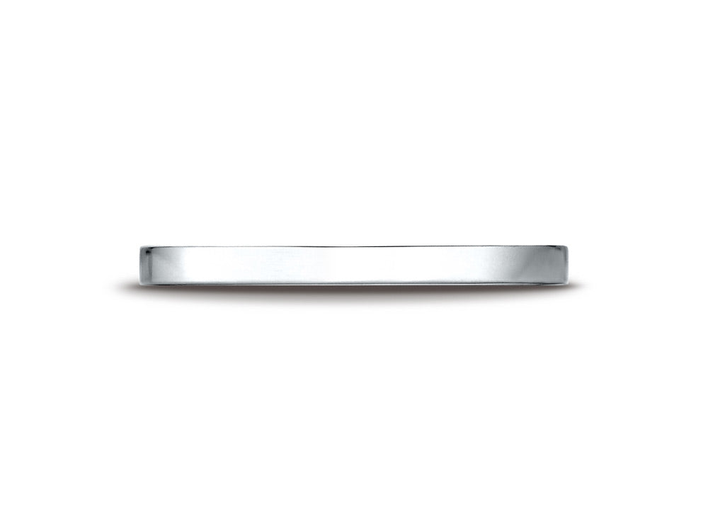 Benchmark 14k Gold 2.0mm Traditional Flat Wedding Band / Ring