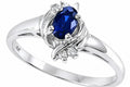 Star K Genuine Sapphire Ring