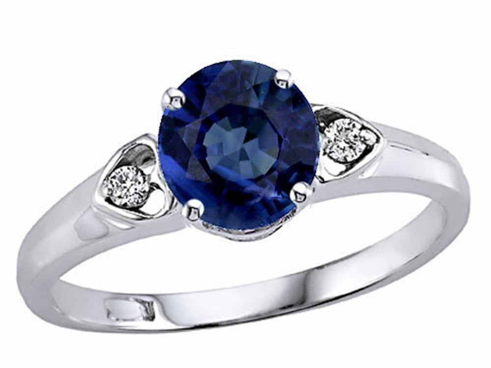 Tommaso Design Genuine Sapphire Ring