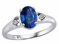 Tommaso Design Genuine Sapphire Ring