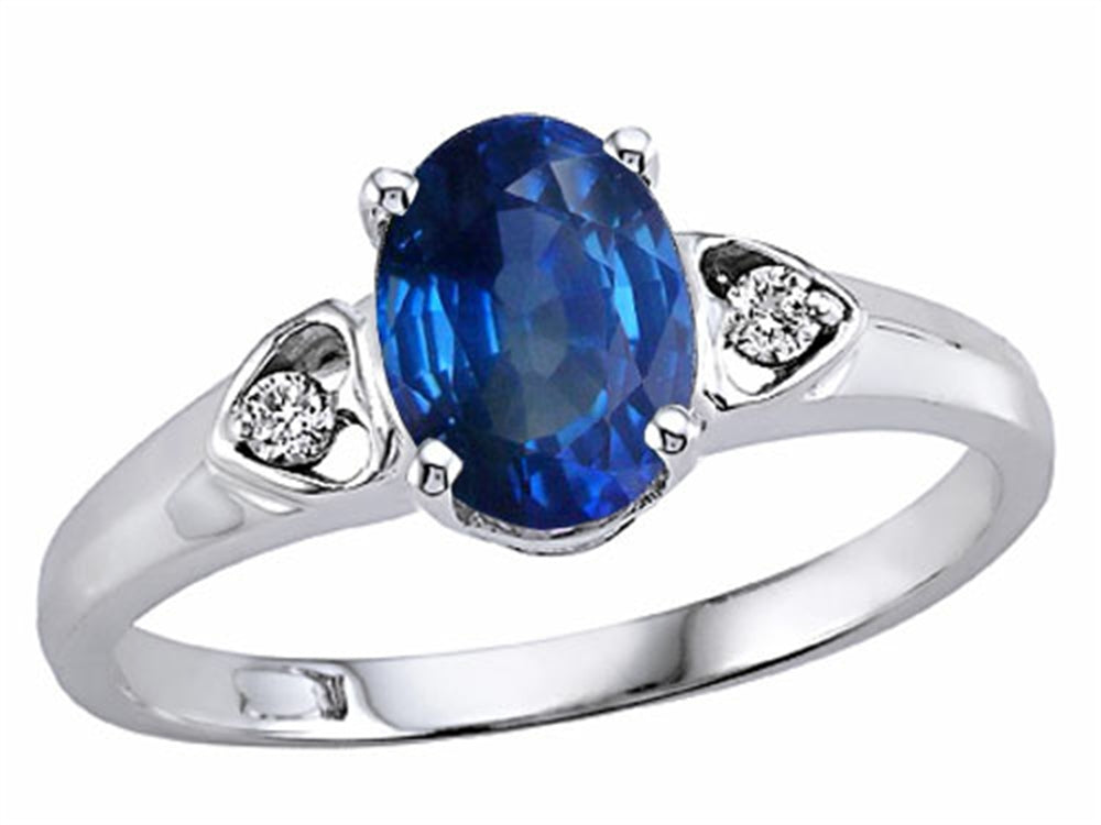 Tommaso Design Genuine Sapphire Ring