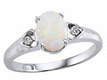 Tommaso Design Genuine Opal Ring