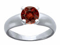 Tommaso Design Genuine Garnet Ring