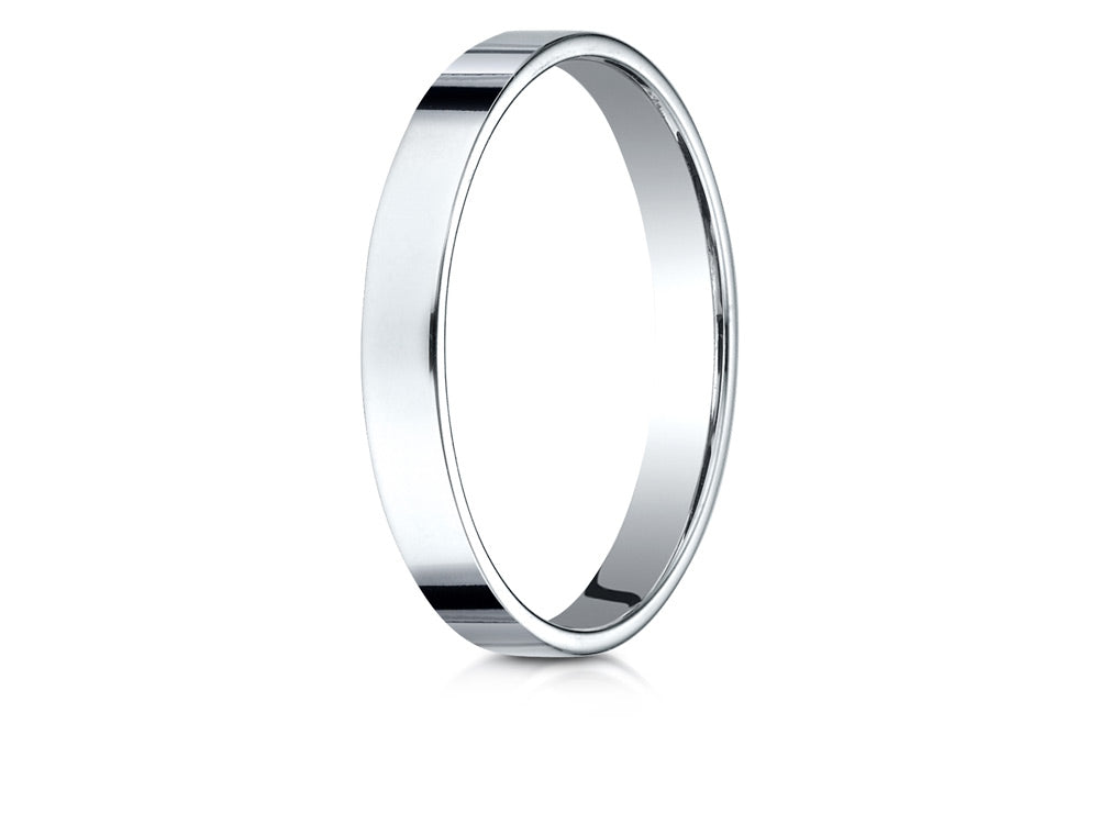Benchmark 14k Gold 3mm Traditional Flat Wedding Band / Ring