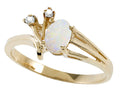Tommaso Design Genuine Opal Ring