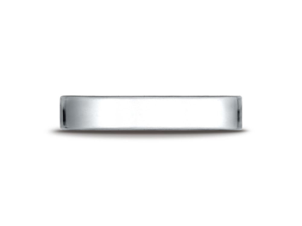 Benchmark 14k Gold 4.0mm Traditional Flat Wedding Band / Ring