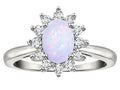 Tommaso Design Genuine Opal Ring