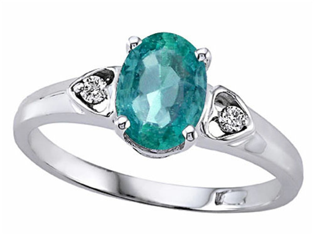 Tommaso Design Genuine Emerald Ring