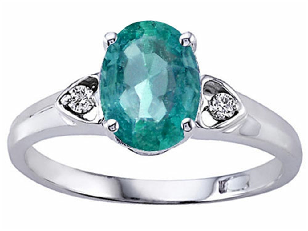 Tommaso Design Genuine Emerald Ring