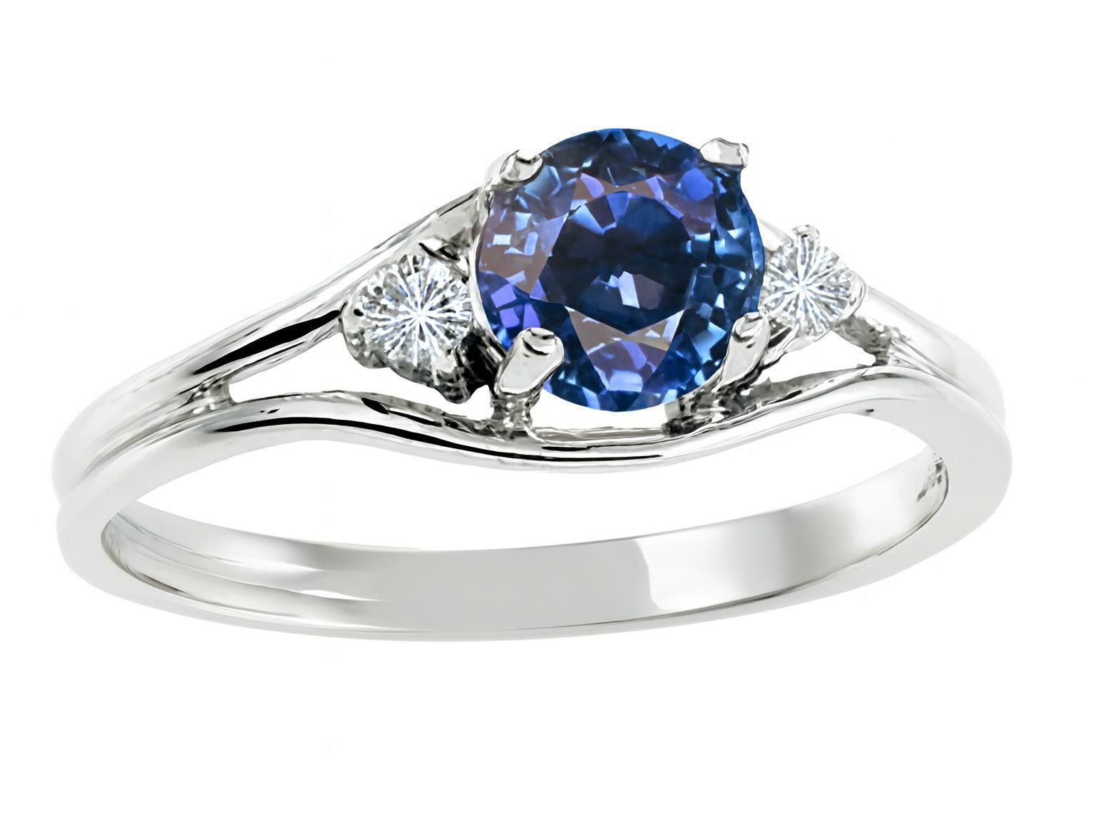Tommaso Design Genuine Sapphire Ring
