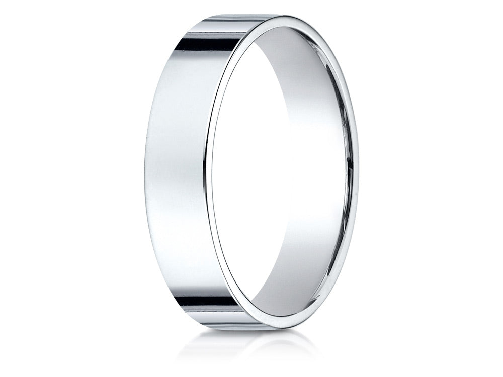 Benchmark 14k Gold 5mm Traditional Flat Wedding Band / Ring