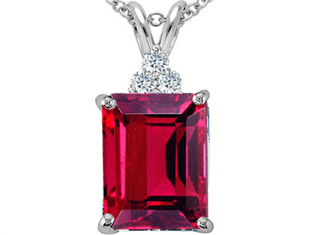 Tommaso Design Created Ruby Pendant Necklace