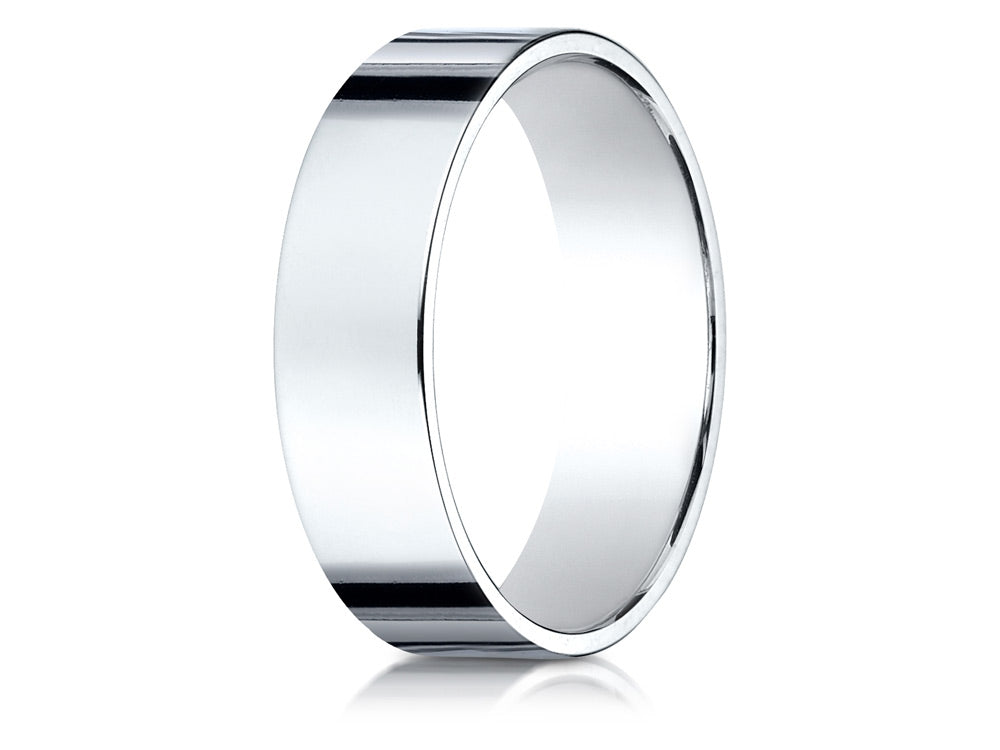 Benchmark 14k Gold 6mm Traditional Flat Wedding Band / Ring