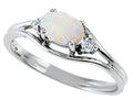 Tommaso Design Genuine Opal Ring