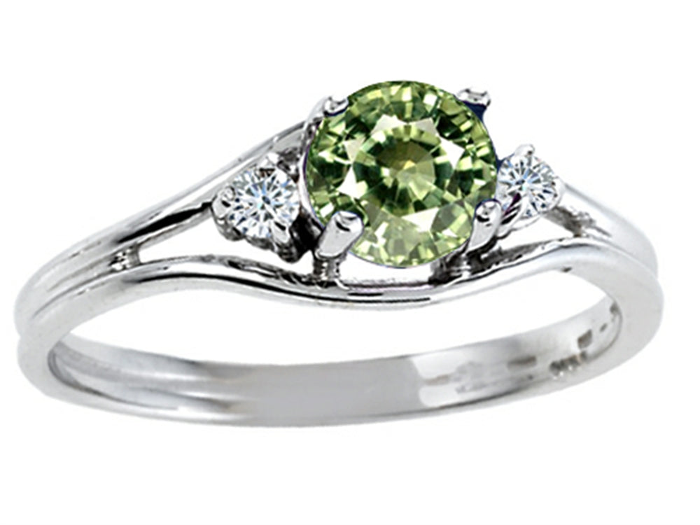 Tommaso Design Genuine Sapphire Ring