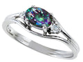 Tommaso Design Mystic Rainbow Topaz Ring