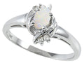 Tommaso Design Genuine Opal Ring